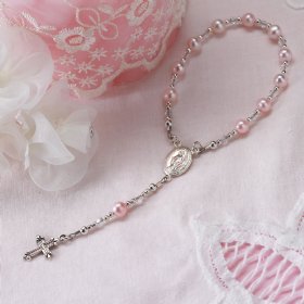Cherished Moments "First Rosary" for Baby Girls
