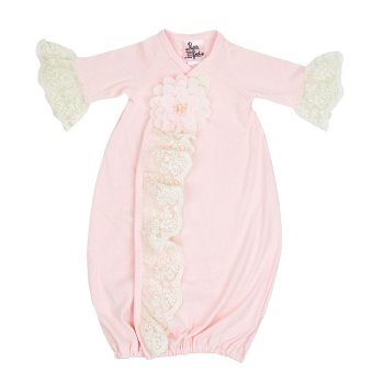 Haute Baby "Chic Petit" Newborn Gown