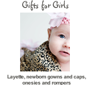 Must haves for new babes - layette, newborn gowns and caps, onesies and rompers