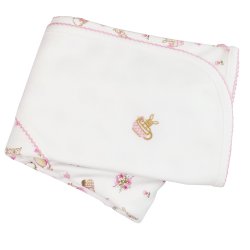 Baby Threads "Bella Bunny" Blanket for Baby Girls