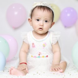 For Beloved Children "Sweet as Sugar" Onesie with White Tutu Skirt