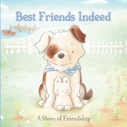 Bunnies By The Bay "Best Friends Indeed" Board Book for Babies