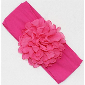 Beyond Creations Fuchsia Peony Bloom Flower Headband