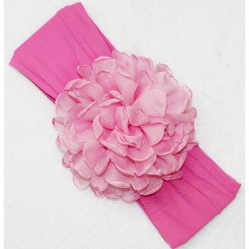 Beyond Creations Hot Pink Peony Bloom Flower Headband