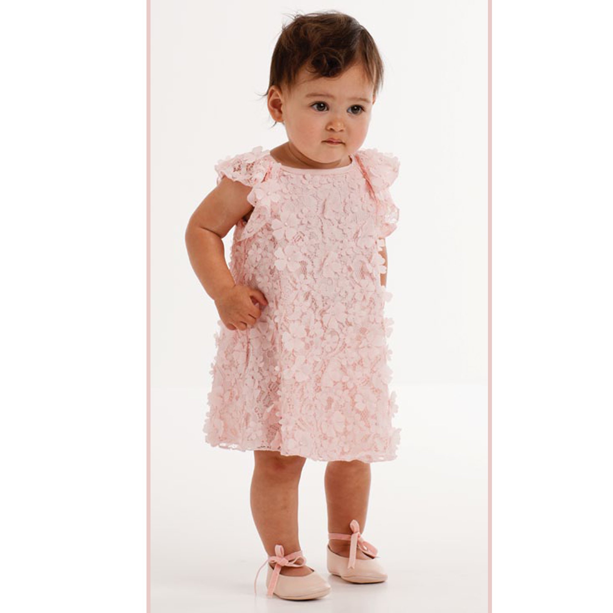 Biscotti Pretty Posies Dress for Baby Girls