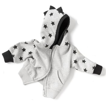 Blade & Rose "Grey Star" Hoodie for Baby Boys