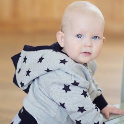 Blade & Rose "Grey Star" Hoodie for Baby Boys