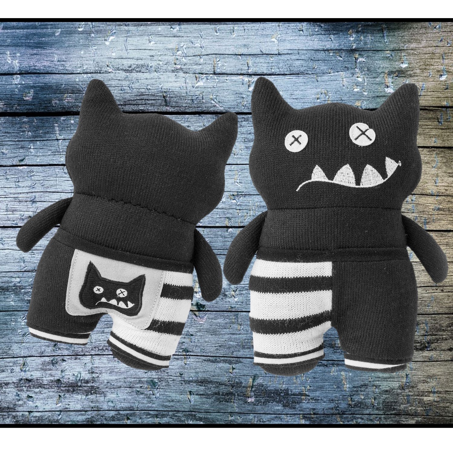 chunky the death cat plush