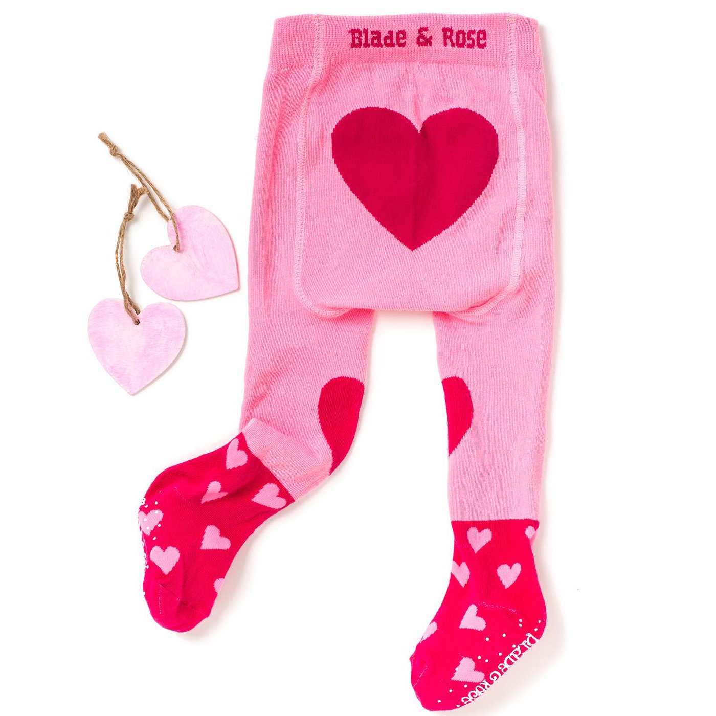 Blade & Rose Heart Tights for Baby Girls