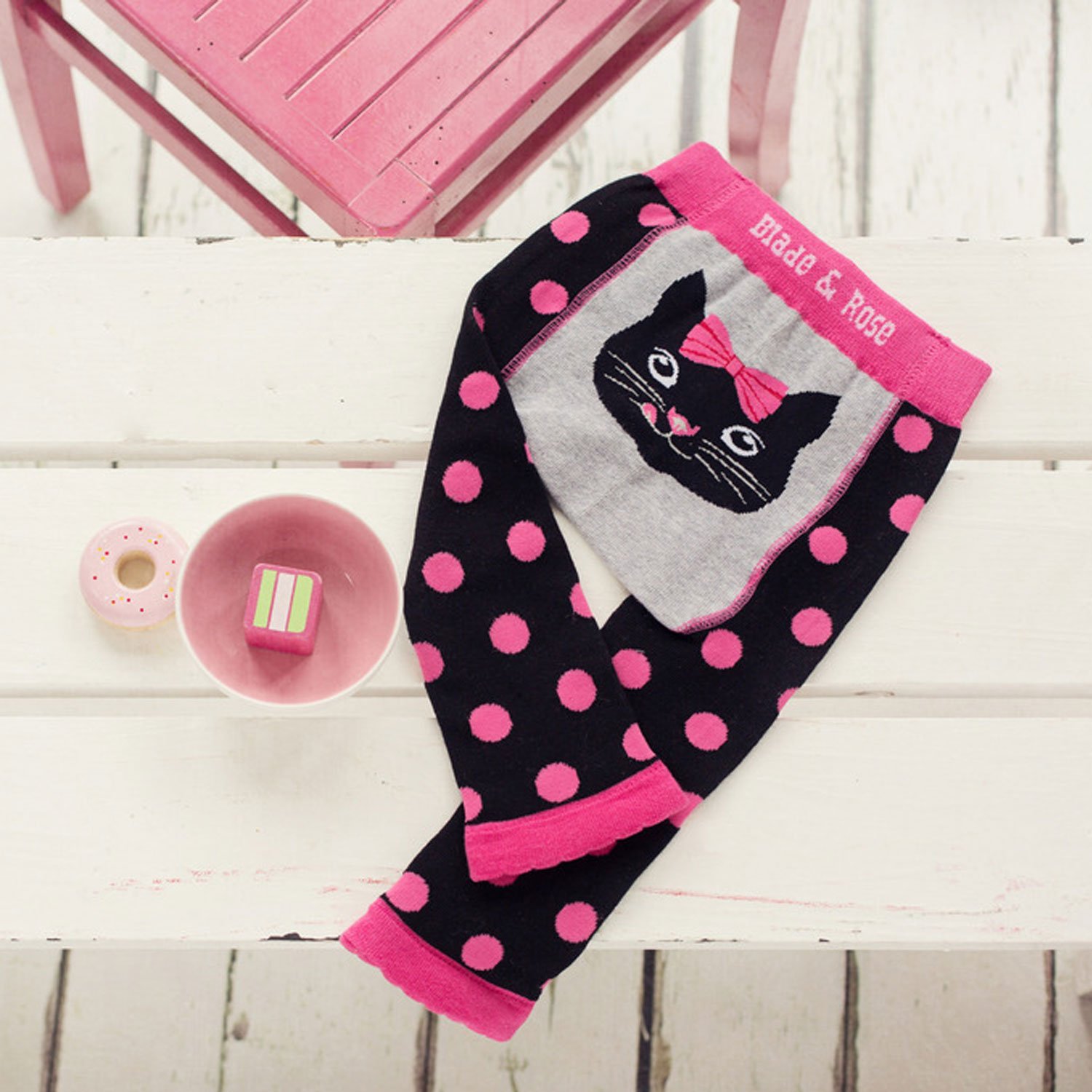 Blade & Rose Katie Kitten Leggings for Baby Girls