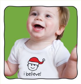 HelloEveryWear "I Believe" 100% Cotton Lap T-shirt