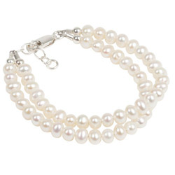 Babs Tilly "Elizabeth" Pearl and Sterling Silver Bracelet