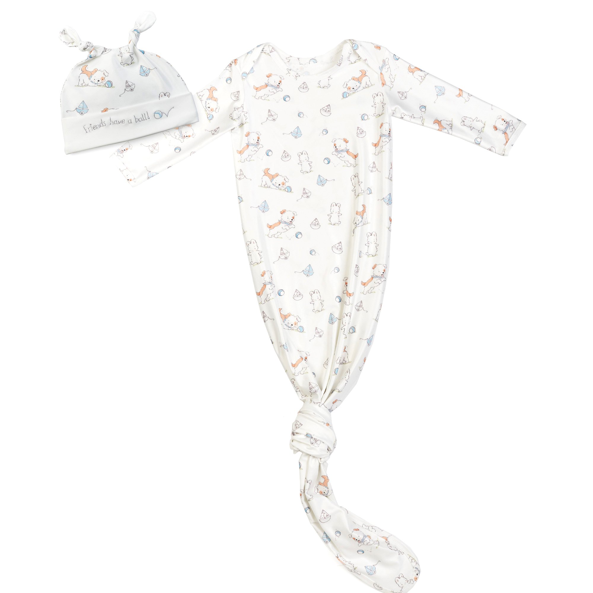 nighty and gown set