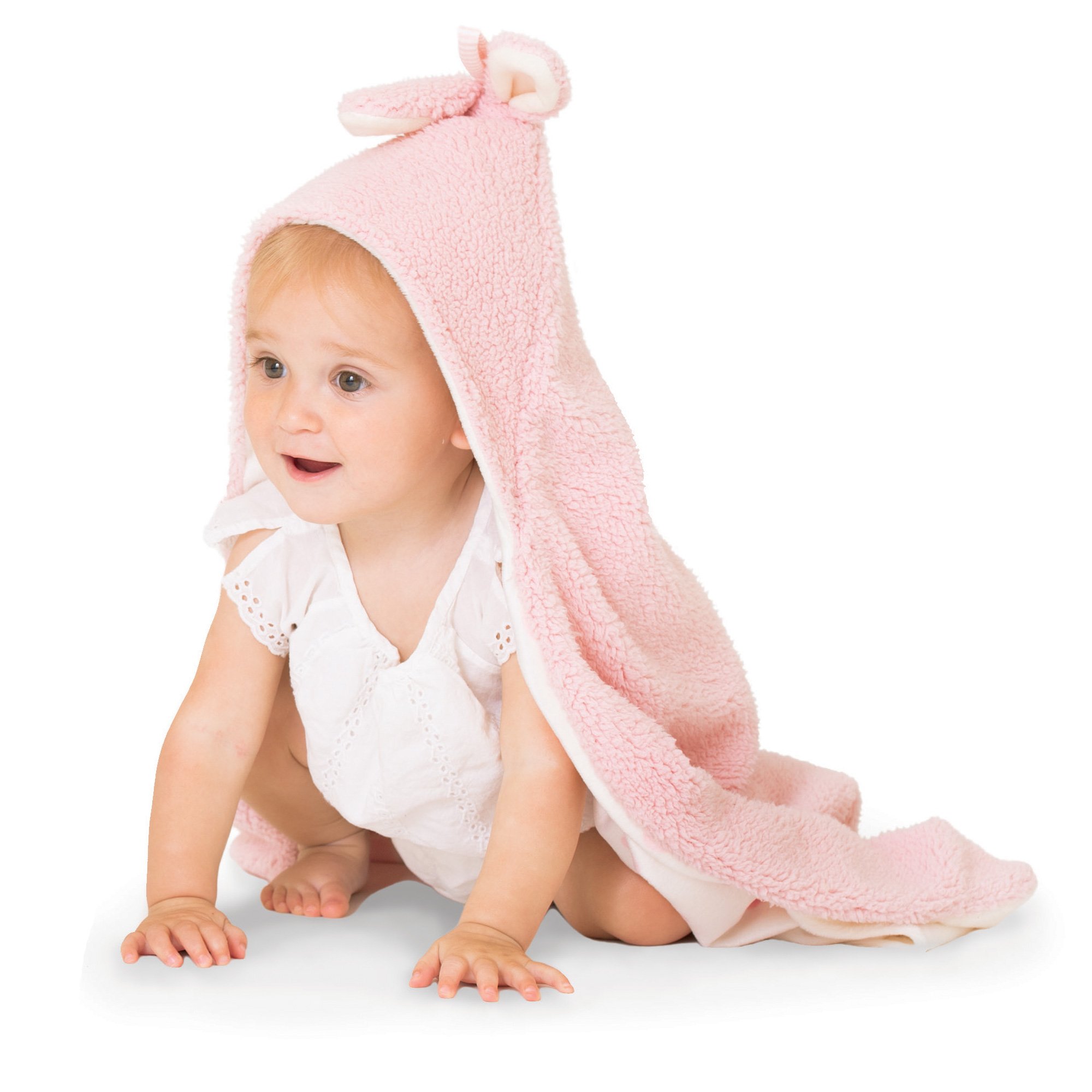 bunny plush blanket