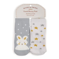 Bunnies By The Bay "Give Glad Dreams" Socks for Baby Boys