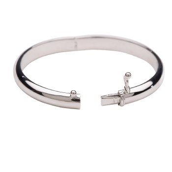 Cherished Moments "Ella" Sterling Silver Classic Bangle Bracelet