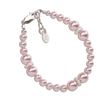 Cherished Moments "Carlee" Pearl and Crystal Bracelet