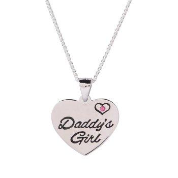 Cherished Moments "Daddy's Girl" Sterling Silver Necklace