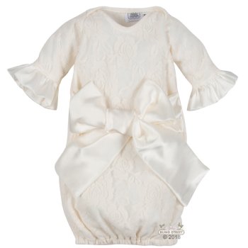 newborn gowns that tie