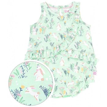 Ruffle Butts "Cutie Cottontail" Ruffle Bubble Romper