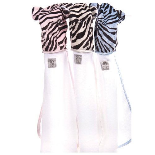 zebra hooded towel
