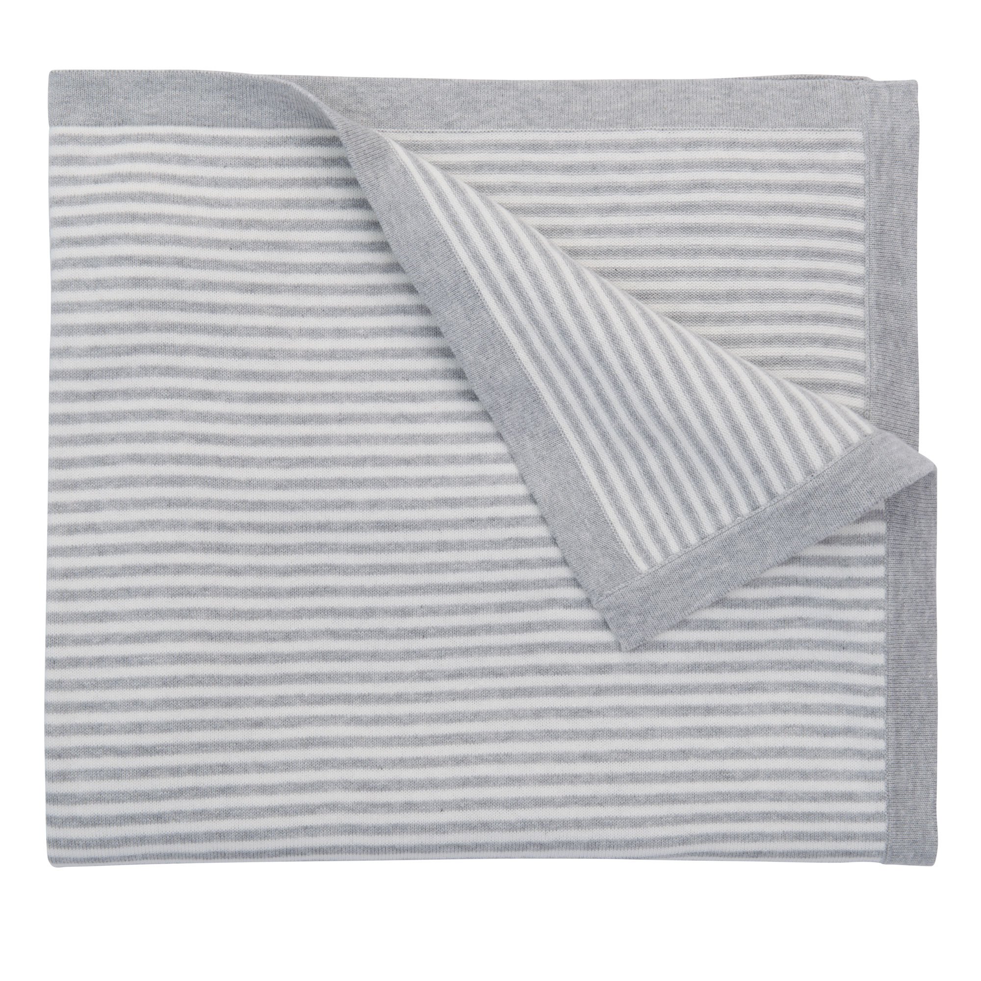 Elegant Baby Grey Romper, Hat, Blanket and Toy Unisex Gift Set