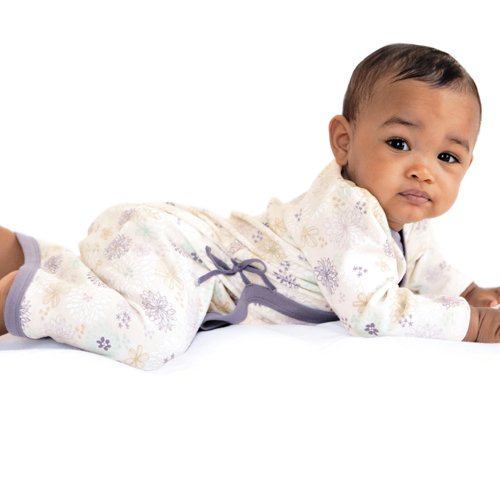 Finn+Emma Kimono Style Gown for Baby Girls