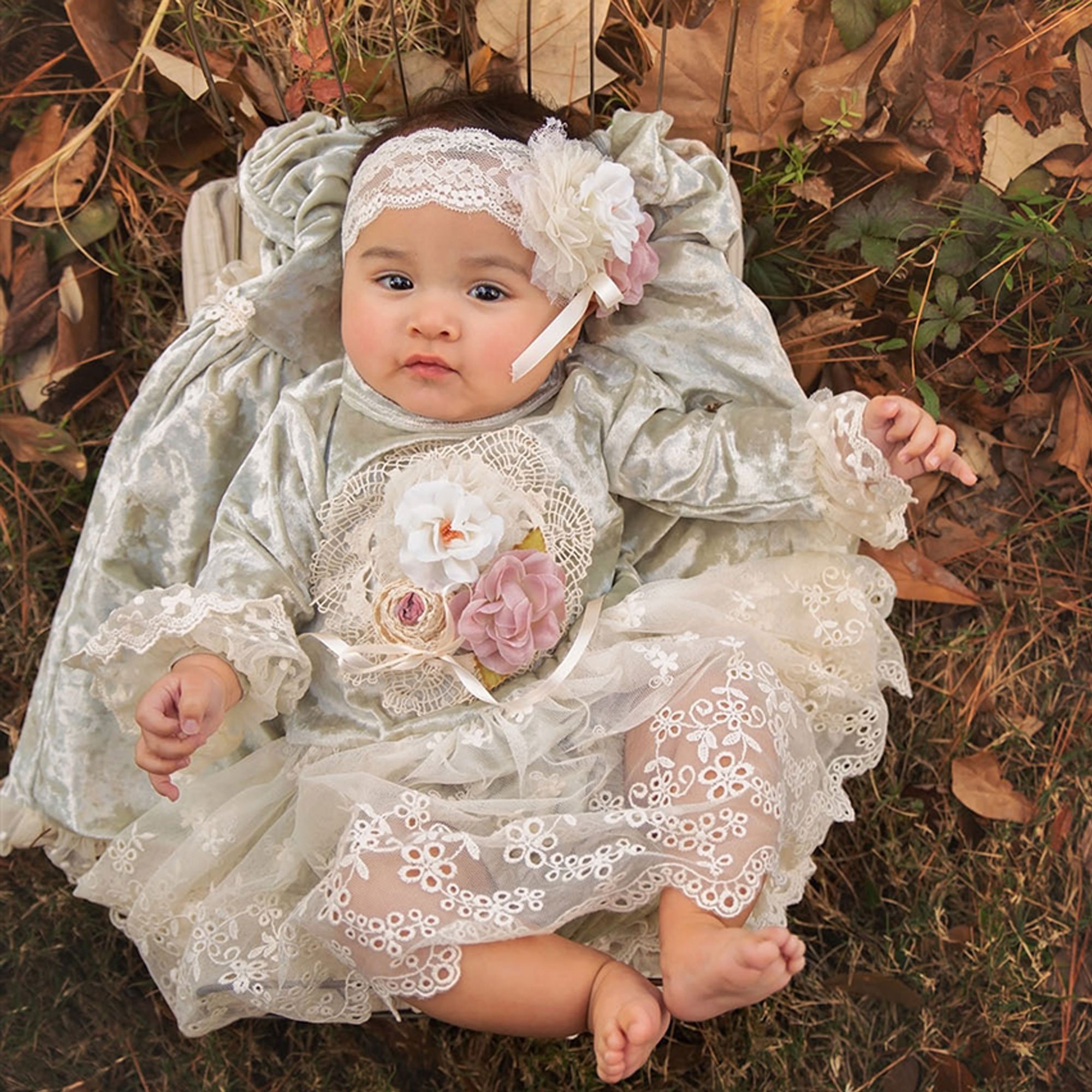 frilly baby dresses newborn