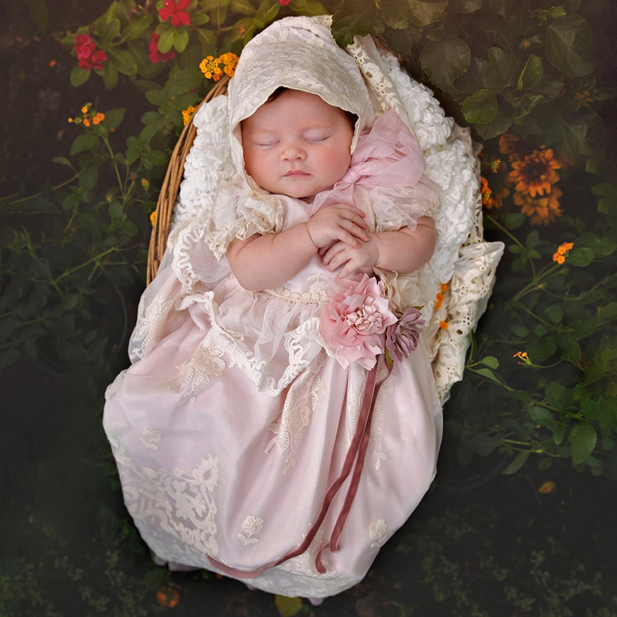 frilly baby dresses newborn