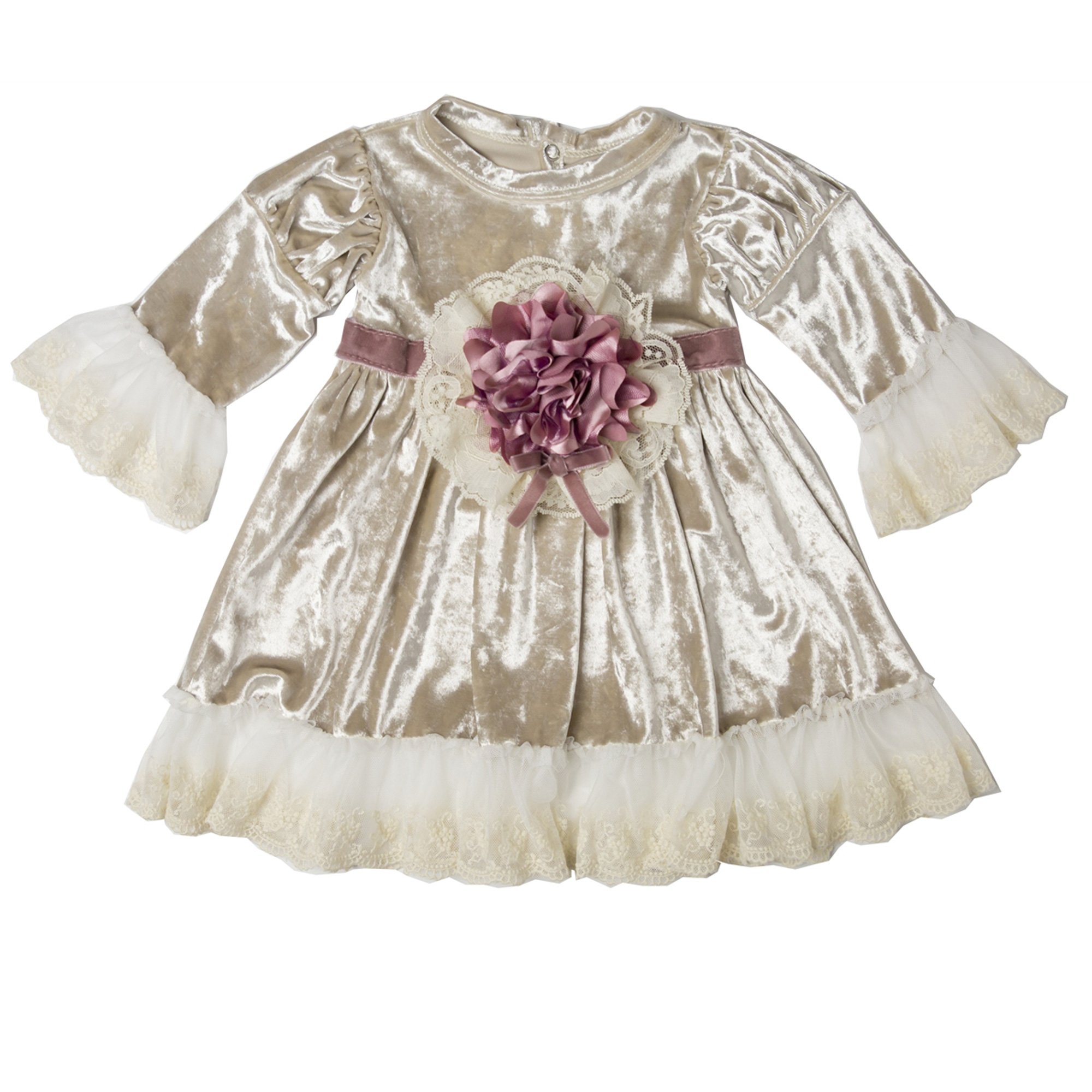 Frilly Frocks Vanessa Heirloom Baby Dress