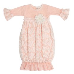 Haute Baby "Avery Grace" Newborn Gown