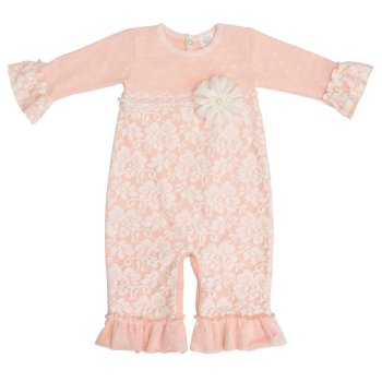 Haute Baby "Avery Grace" Romper for Baby Girls