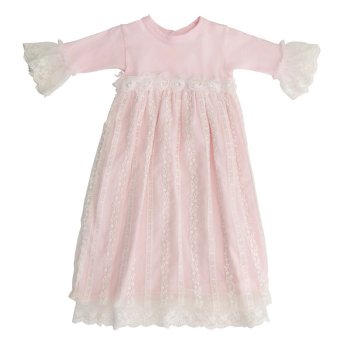 Haute Baby "Precious Blush" Newborn Gown