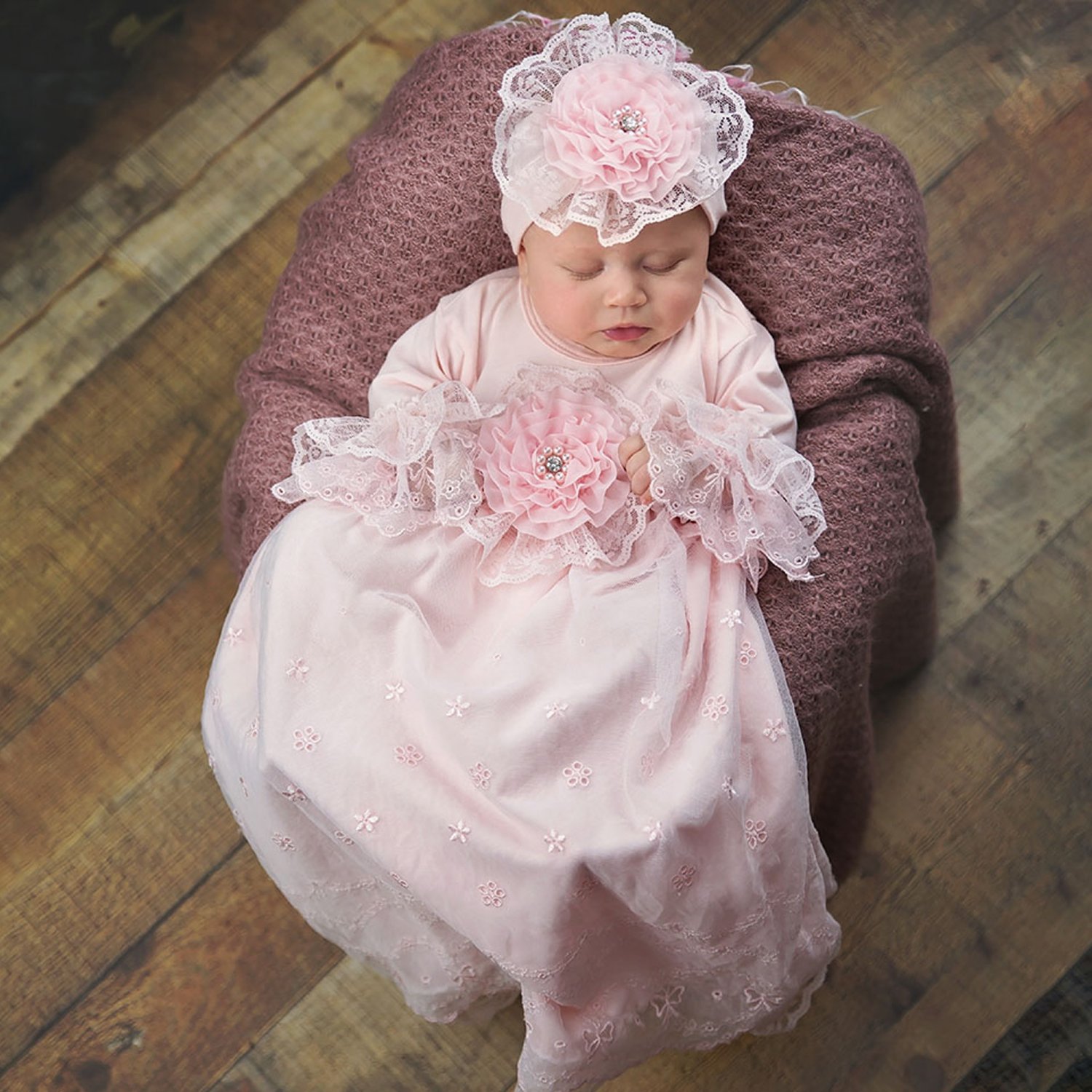 newborn gowns that tie