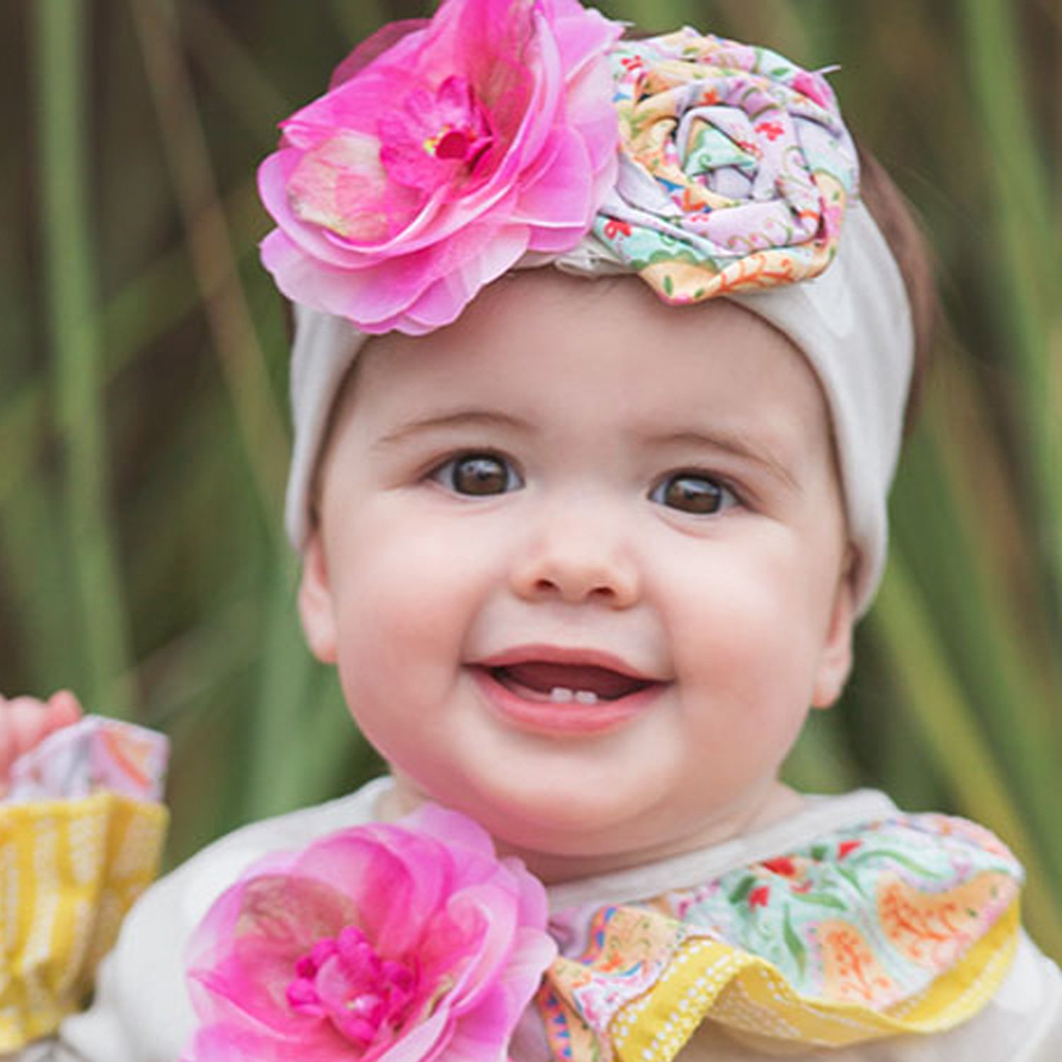 Haute Baby Chloe Headband for Newborns and Baby Girls