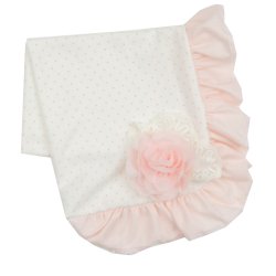 Haute Baby "Cuddle Me" Blanket for Baby Girls