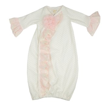 Haute Baby "Cuddle Me" Newborn Gown
