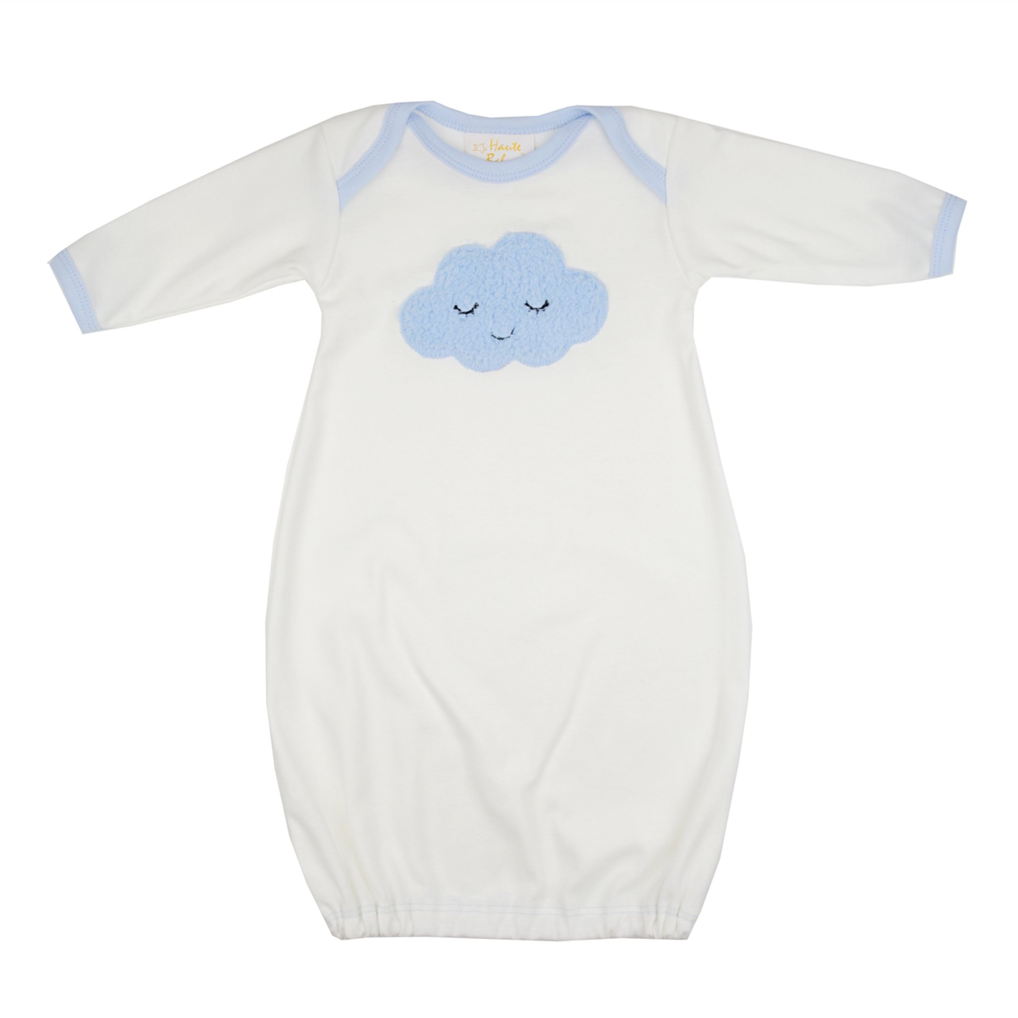 Haute Baby Newborn Gown for BoysSleepy Time