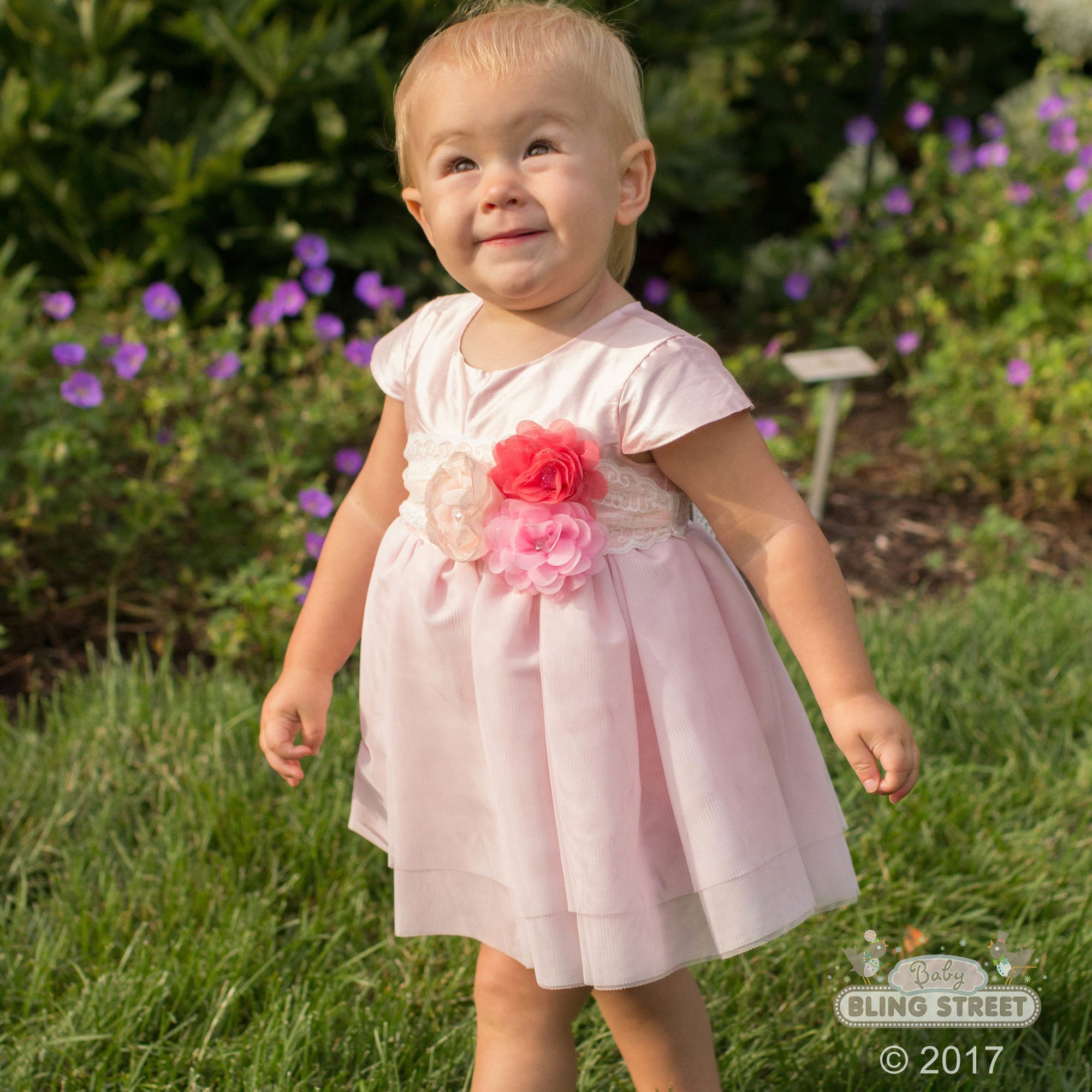 baby girl bubble dress