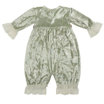 Haute Baby "Evelyn" Holiday Romper for Baby Girls