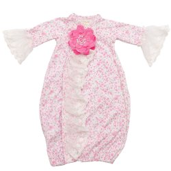 Haute Baby "Poppy Dream" Newborn Gown