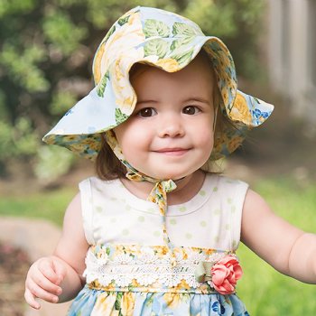 Haute Baby "Penelope" Sun Hat for Infants
