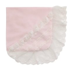 Haute Baby "Precious Blush" Blanket for Baby Girls