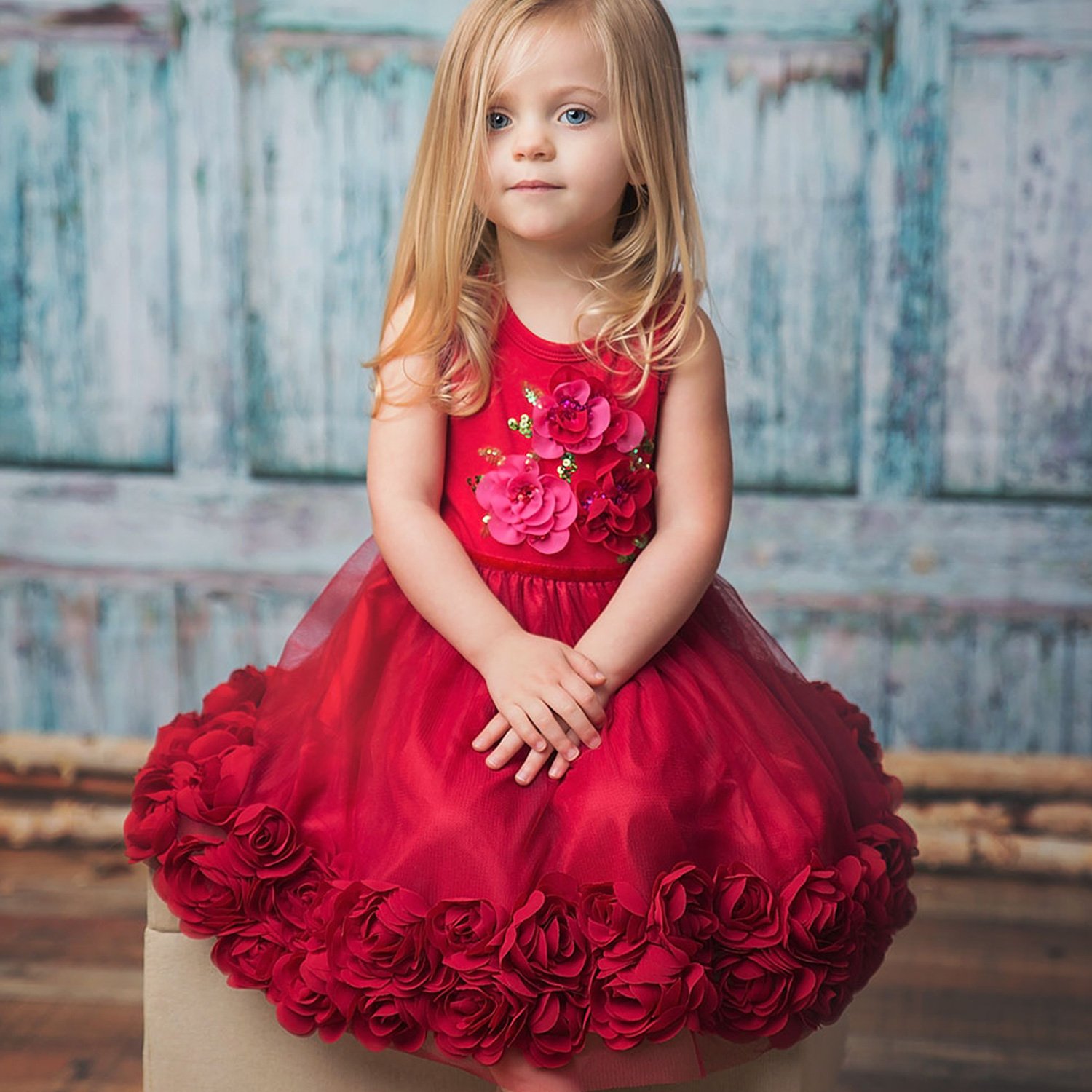 Pleiades Girls Size 5 Ruby Tulle Dress Christmas Holiday Munimoro Gob Pe