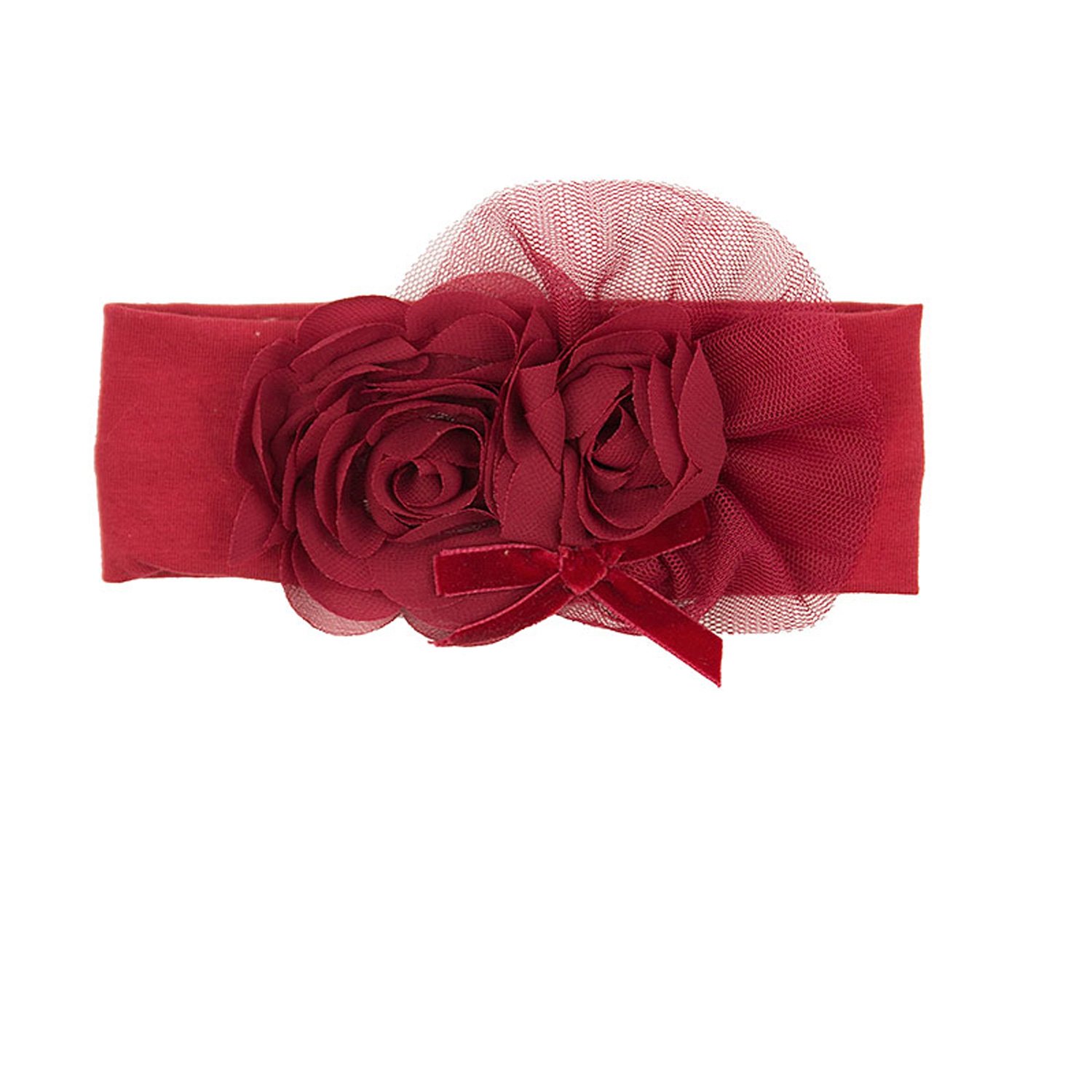 Haute Baby Holiday Sparkle Red Headband