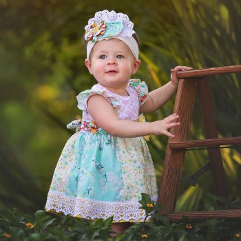 Haute Baby "Spring-A-Ling" Baby Dress