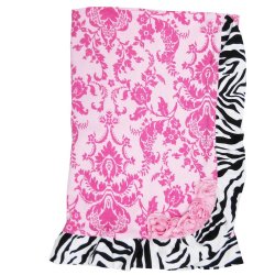 "Sweet 'n Sassy" Baby Girl Blanket by Haute Baby