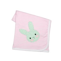 Haute Baby "Bunny Tales" Baby Girl Blanket