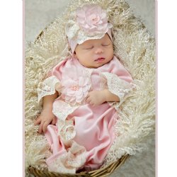 newborn take me home outfit girl