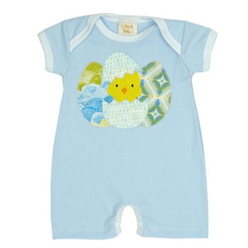 Haute Baby Chickie Baby" Romper for Baby Boys